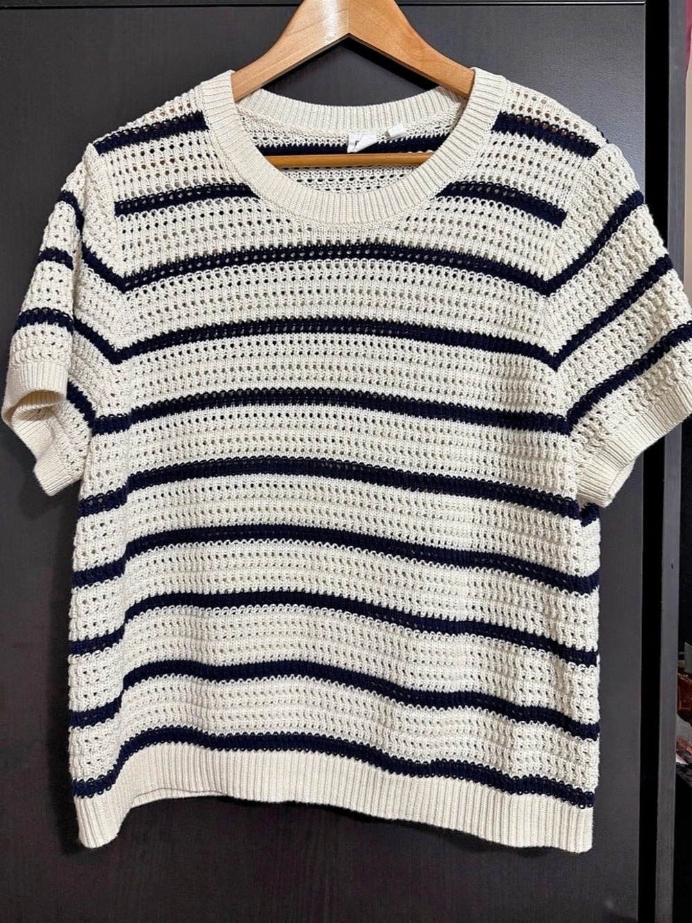 GAP Striped Cotton Sweater Size XL